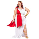 Dguisement grande taille desse romaine  drap femme