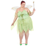 Dguisement grande taille fe verte sexy femme