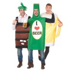 Dguisement de groupe bire et vin adultes