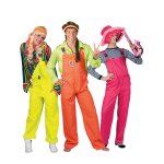 Dguisement de groupe combinaisons fluos