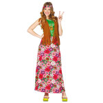 Dguisement happy hippie femme