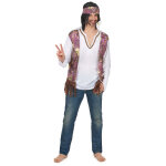 Dguisement hippie  franges homme