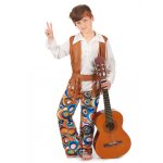 Dguisement hippie marron garon