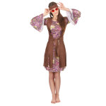 Dguisement hippie motif paisley femme