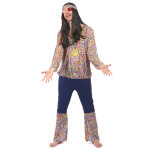 Dguisement hippie motif psychdlique homme