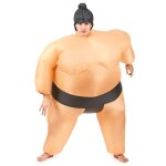 Dguisement humoristique sumo gonflable adulte