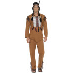 Dguisement indien avec franges homme
