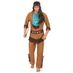 Dguisement indien  motifs homme