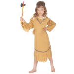 Dguisement indienne beige fille