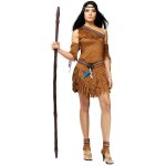 Dguisement d'indienne femme marron