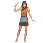 Dguisement indienne sans manches femme