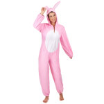 Dguisement lapin rose femme