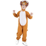 Dguisement lion marron et blanc enfant