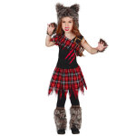 Dguisement loup - garou du campus fille halloween