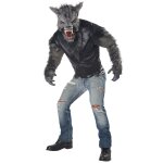 Dguisement loup garou en perfecto luxe adulte