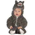D�guisement loup gris b�b�