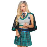 Dguisement luxe sorcire enchanteresse sexy verte femme