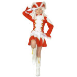 Dguisement majorette rouge fille