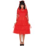 Dguisement marie rouge femme