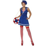 Dguisement marin robe femme