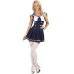 Dguisement marin sexy bleu fonc femme