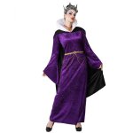 Dguisement mchante reine violette femme