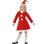 Dguisement mre nol robe pompons fille