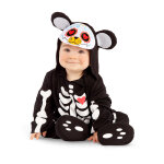Dguisement mini ours dia de los muertos bb