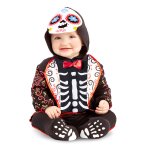 Dguisement mini squelette dia de los muertos bb