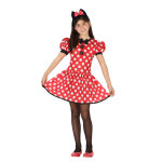 Dguisement miss souris  pois fille