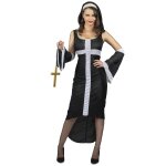 Dguisement nonne sexy croix blanche femme