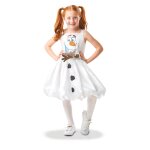 Dguisement olaf anim la reine des neiges 2 luxe fille