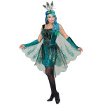 D�guisement paon majestueux femme