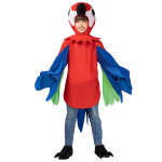 Dguisement perroquet multicolore enfant