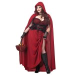 Dguisement petit chaperon rouge gothique grande taille femme