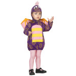 Dguisement petit dragon enfant violet
