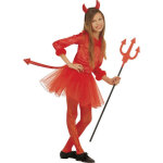 Dguisement petite diablesse rouge tutu fille halloween