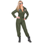 Dguisement pilote d'avion femme