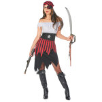 Dguisement pirate dentel femme