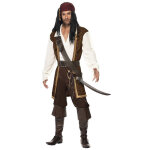 Dguisement pirate marron homme