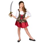 Dguisement pirate motifs dors fille