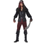 Dguisement pirate  rayures homme