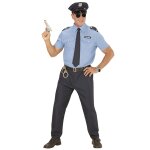 Dguisement policier bleu grande taille adulte