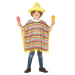 Dguisement poncho mexicain enfant