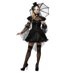 Dguisement poupe gothique femme halloween