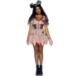 Dguisement poupe vaudou femme