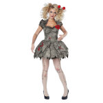 Dguisement poupe vaudou luxe femme halloween