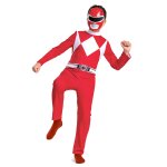 Dguisement power rangers rouge classique enfant