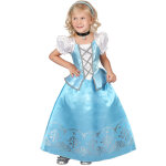 Dguisement princesse bleue et blanche fille