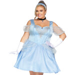 Dguisement princesse bleue grande taille femme